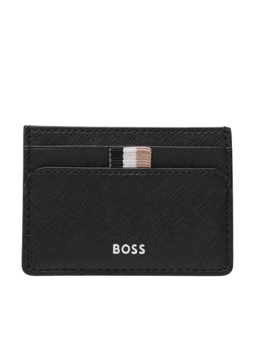 Portacarte con logo Hugo Boss | 50485622001